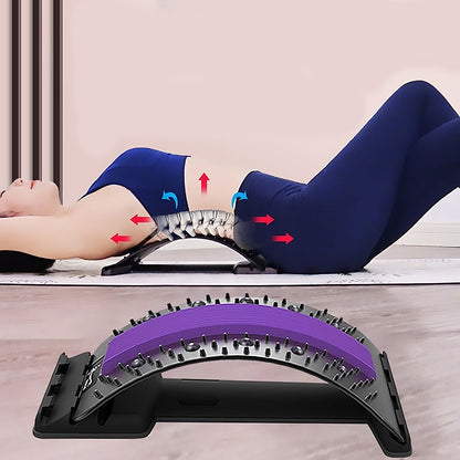 Back Stretcher & Lumbar Massager