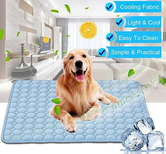 Ice Silk Cooling Pet Bed